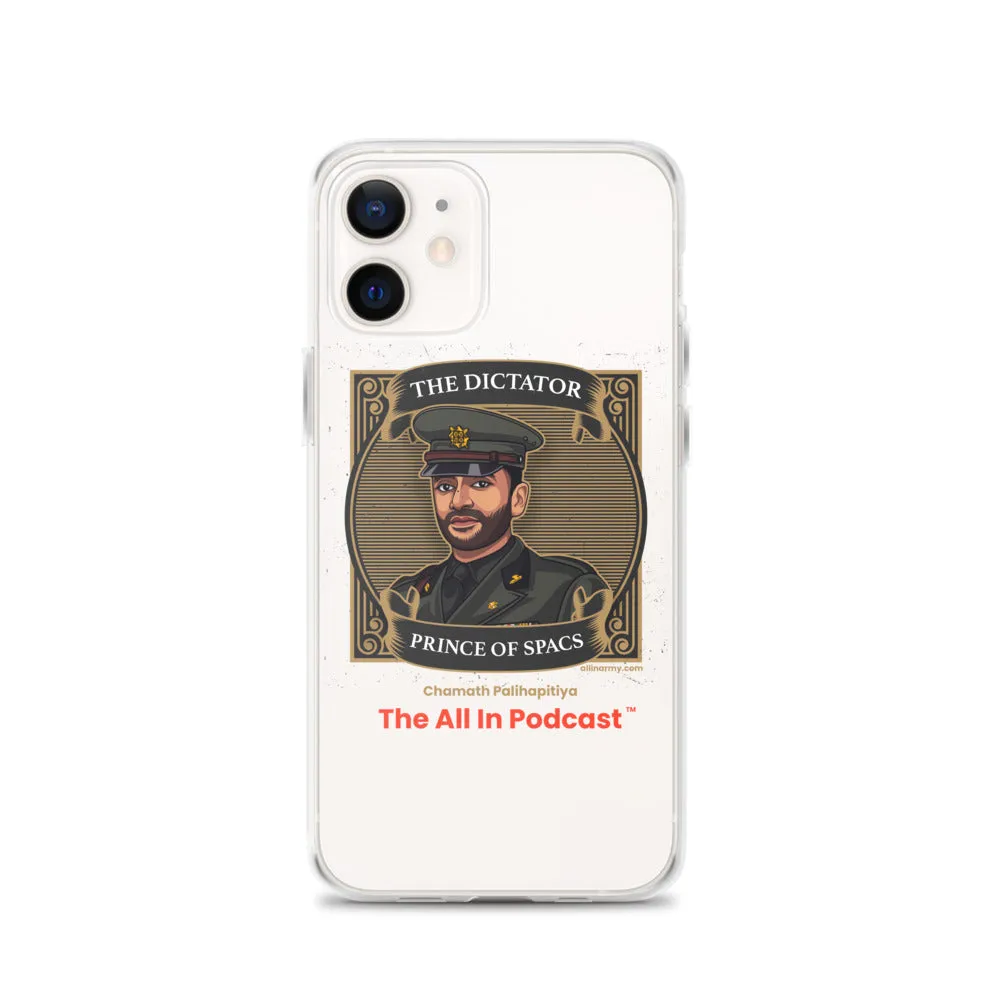 Chamath "The Dictator" Palihapitiya - iPhone Case