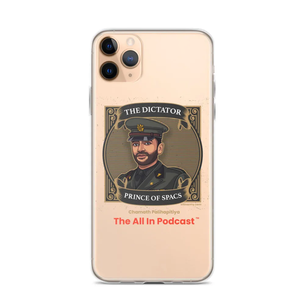 Chamath "The Dictator" Palihapitiya - iPhone Case
