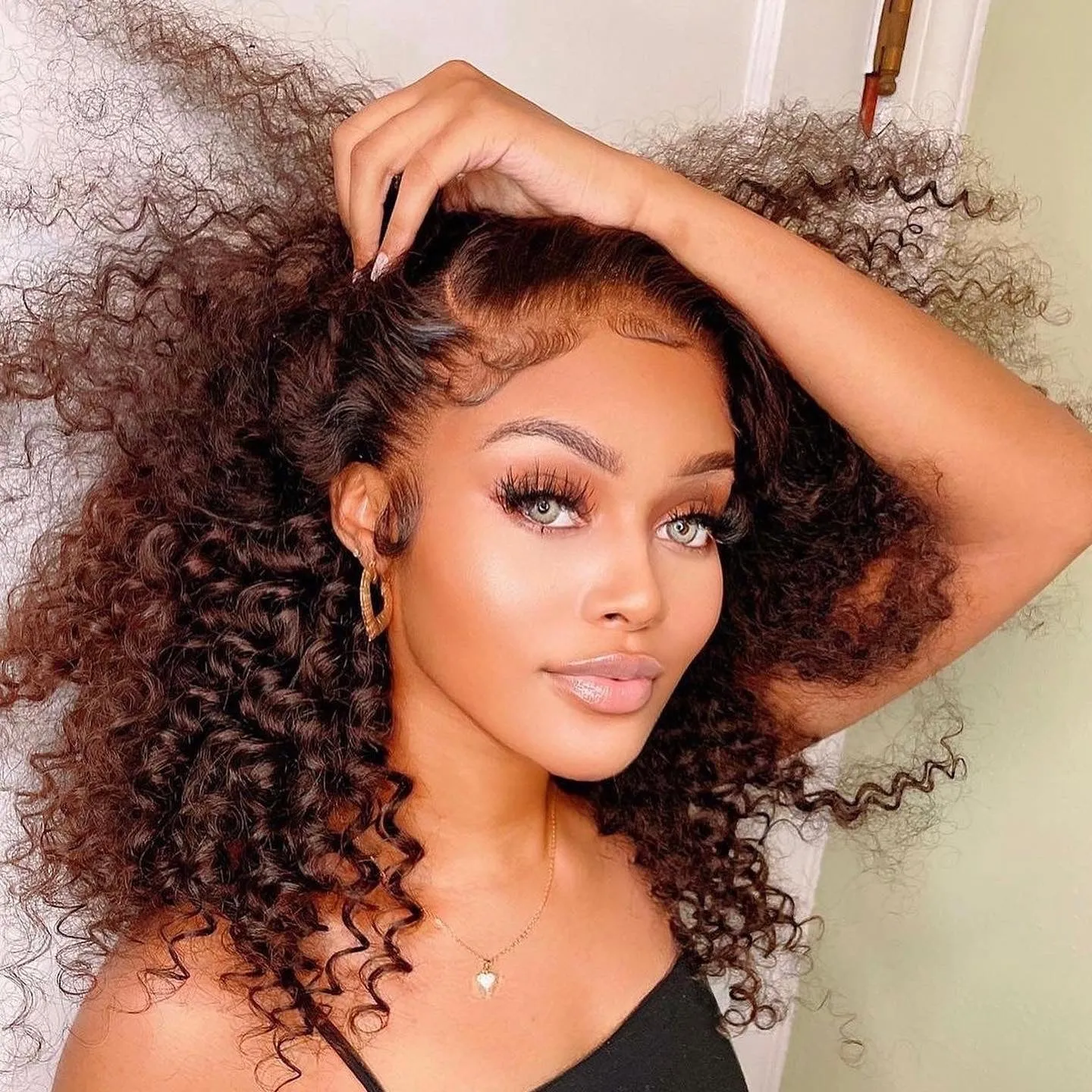 Glamorous Curl Frontal (13x6 )