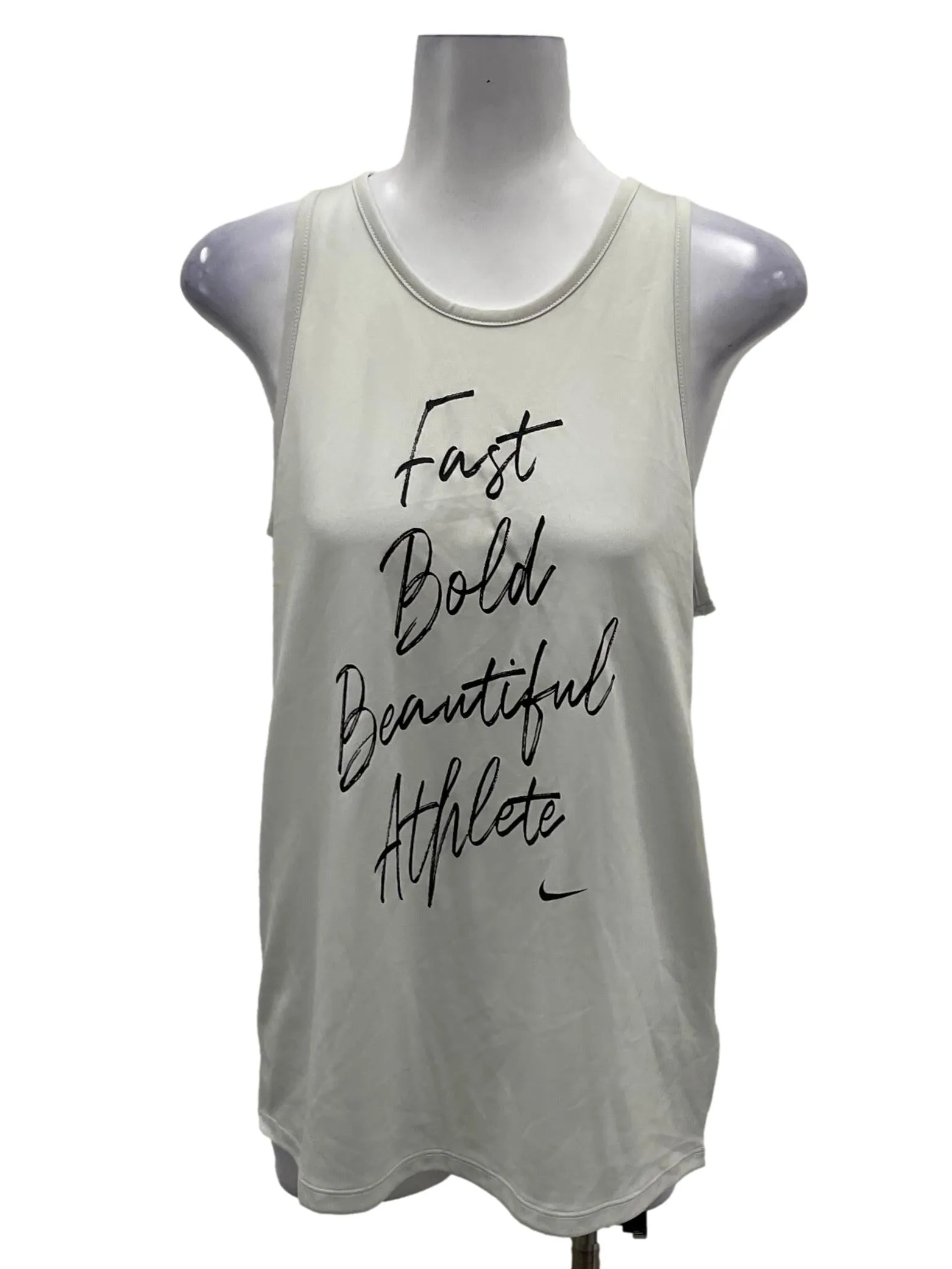 Grey Roundneck Sleeveless Tank