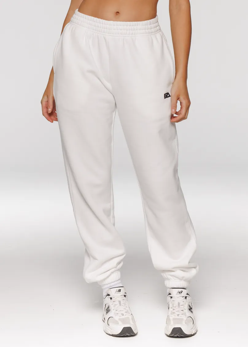Iconic Trackpants - White