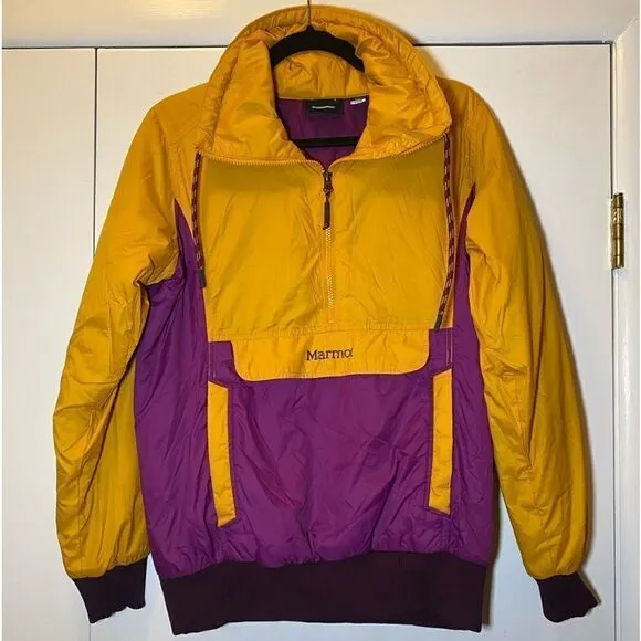 MARMOT Lynx Insulated Anorak Golden Eye Grape ‘74 Collection Women’s Size Small