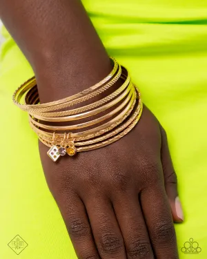 Paparazzi Fixed Fashion - Gold Bracelet (2024 November Fashion Fix)