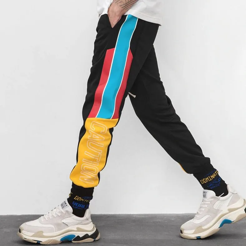 "CAUTION" Pantalon Jogging Noir - URB1™