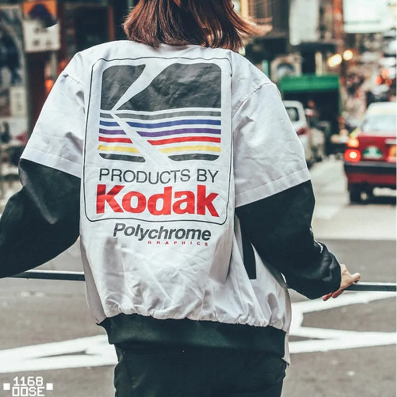 "KODAK" Veste Bombers Gris - URB1™