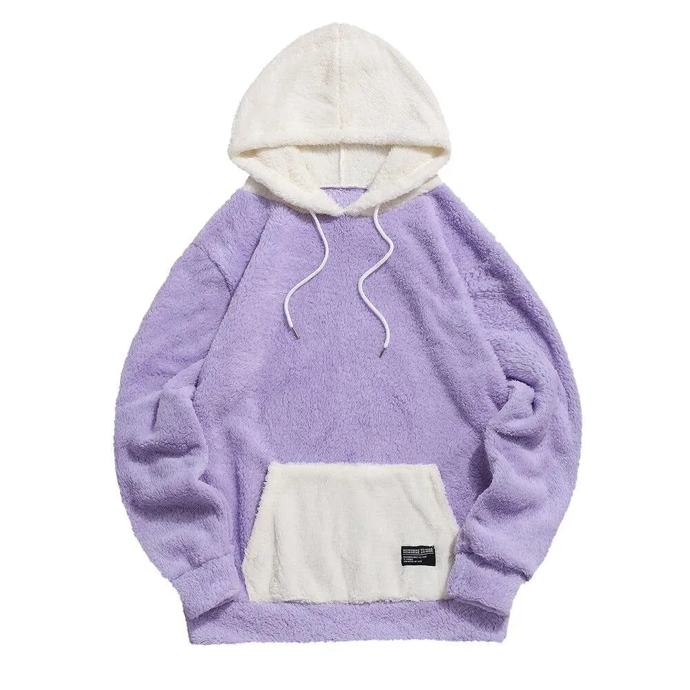 "NOWHERE" Hoodie à capuche Molletonné Marron Rouge - URB1™