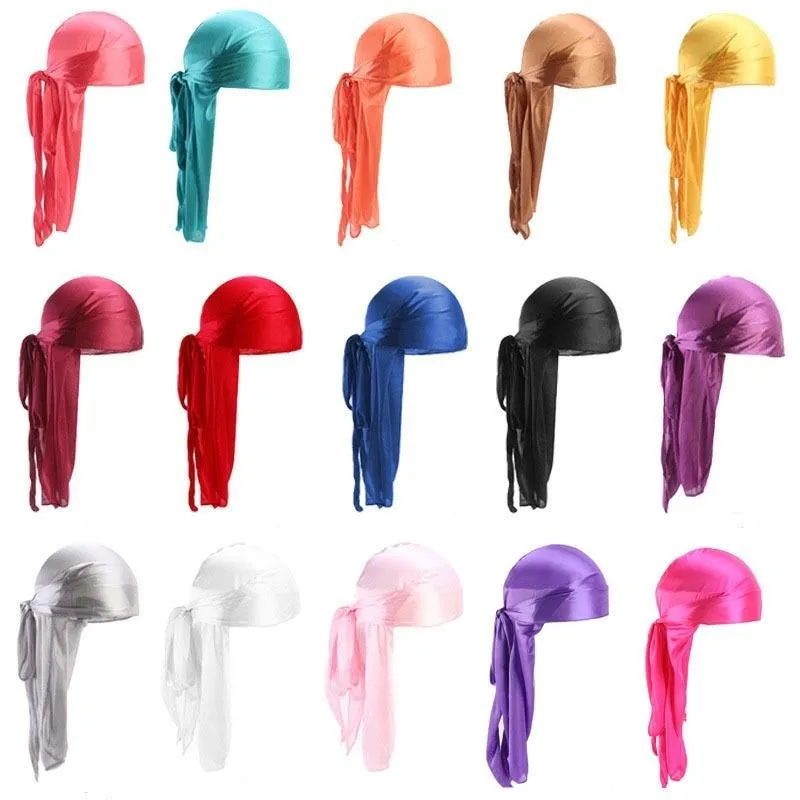 "WAVES" Durag Rouge en Satin - URB1™