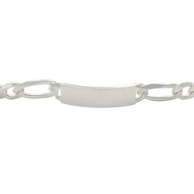 SILVER ID BRACELET